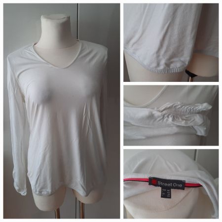 ***STREET ONE*** Shirt weiss Gr. 44