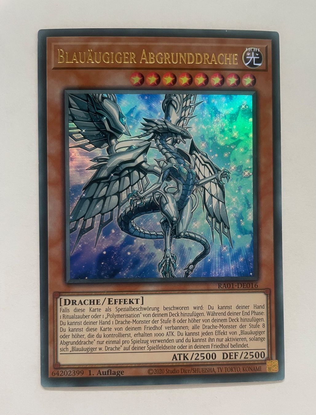 Yugioh Carte collezionabili: YuGiOh Blauäugiger Abgrunddrache – Usato da Altstätten SG venduto da ChangeMaker