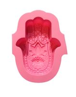 Seifen-Kerzen Silikonform Hand / Namaste / Mold
