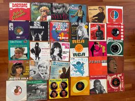 Chansons Jazz Blues Soul Vinyl Single 45 Sammlung 1960-80er