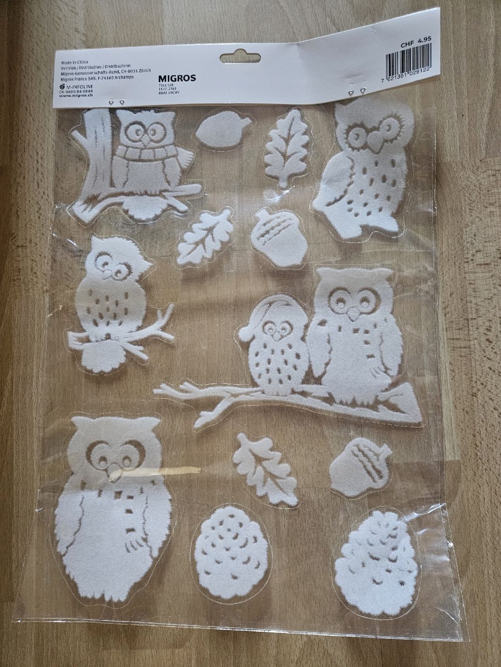 Autocollants: Fenstersticker aus Filz Eulen – Neuf avec emballage d'origine à Niederweningen par Piplup