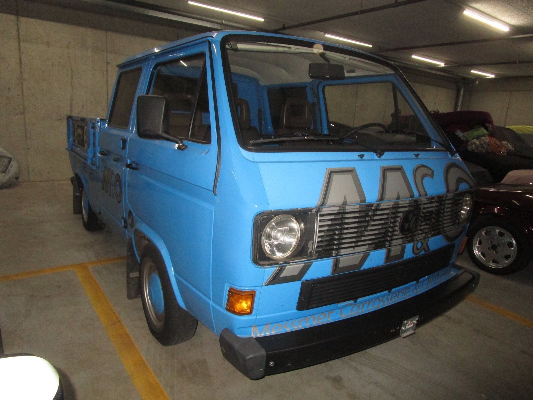 VW Automobili: VW T 3 Typ 2 Doppelkabine Pickup – Usato da Grabs venduto da Rosengart 1