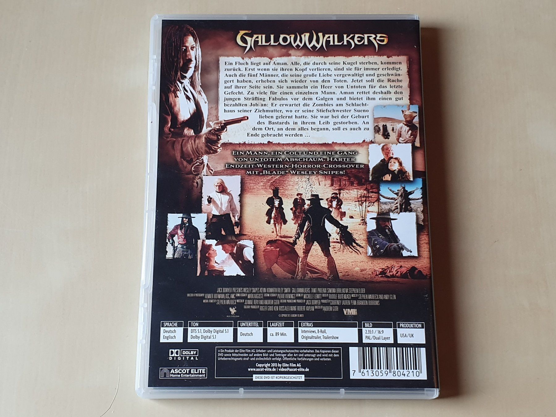 Tous les DVDs: Gallowwalkers – D'occasion à Stansstad par collectorsshop 1