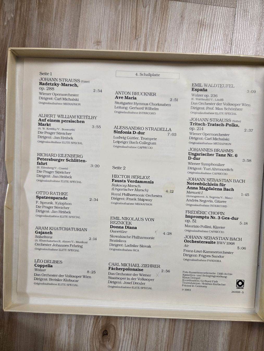 Schallplatten: Ewig junge Klassik - Schallplatten-Sammlung – Gebraucht aus Jegenstorf von AloeVera19 4