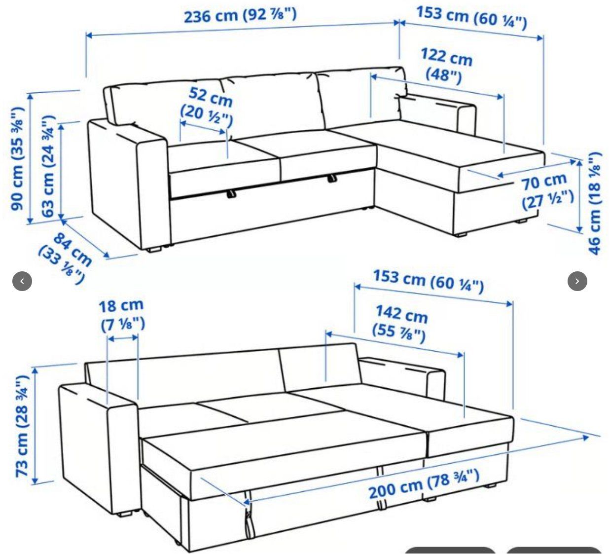 Ikea Divani: Sofa-Bed - FREE – Usato da Meilen venduto da RobertaMeilen 1