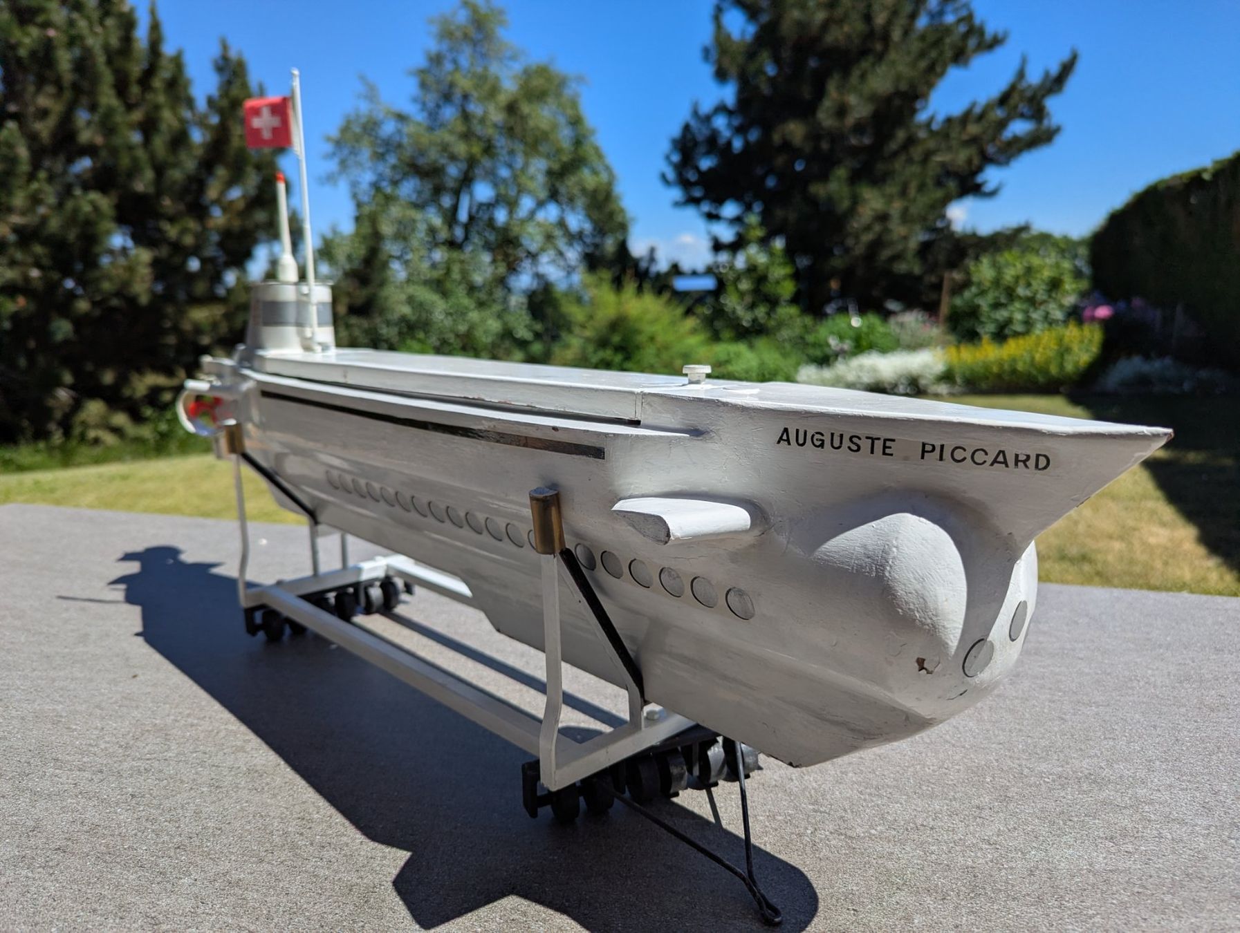 Modellismo RC: Ancien sous-marin " Mésoscaphe" Auguste Piccard. – Difettoso da montcherand venduto da Niollu 2