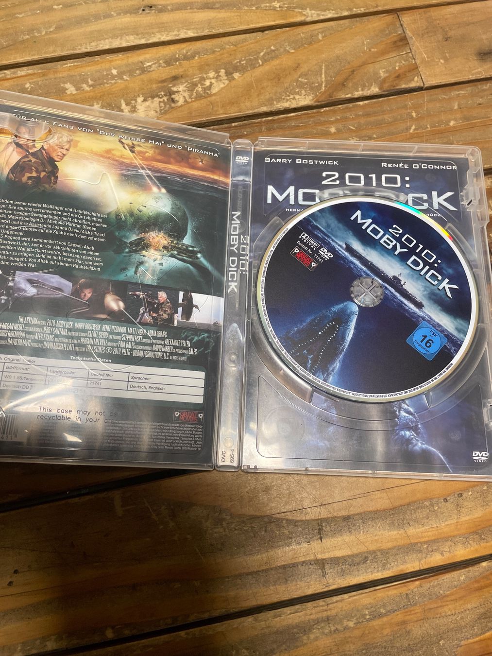 Tutti i DVDs: DVD 2010 Moby dick (allemand) – Usato da moudon venduto da faucheur2 2