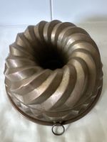 Gugelhupf Backform aus Kupfer mit Ring gebraucht ca.24 cm