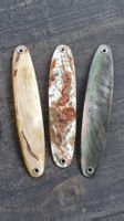 Perlmutt Spangen Set, 3 Stück.