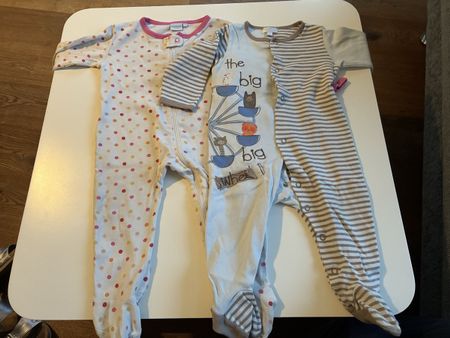 2 süße Pyjama für Mädchen in Größe 86