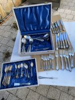 Besteckset versilbert Solingen Koffer gebraucht