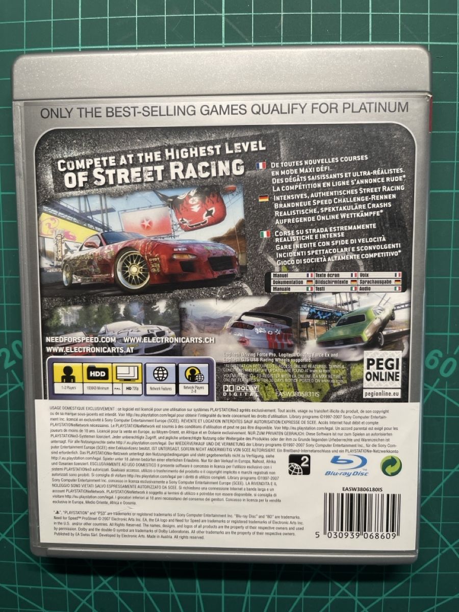 Sony Spiele: Need for Speed ProStreet PS3 Platinum – Gebraucht aus Killwangen von cherubim13 1