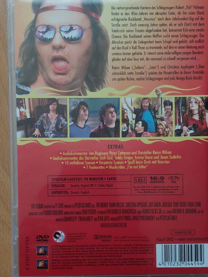 Tutti i DVDs: The Rocker - Peter Cattaneo - vergriffen – Usato da Arbon venduto da mick1968 1
