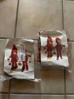 2x Skifahrer Figuren Bastelset 