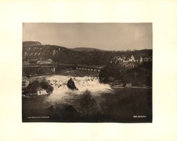 Schroeder & Cie, Zürich, um 1895, Rheinfall 1838
