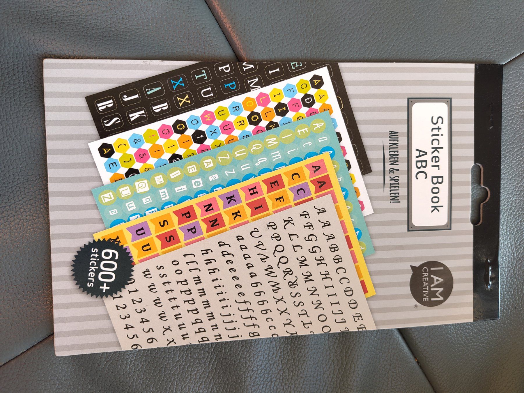 Autocollants: 2 Bogen ABC Sticker Neu – Neuf avec emballage d'origine à Leuggern par Plumeria1987