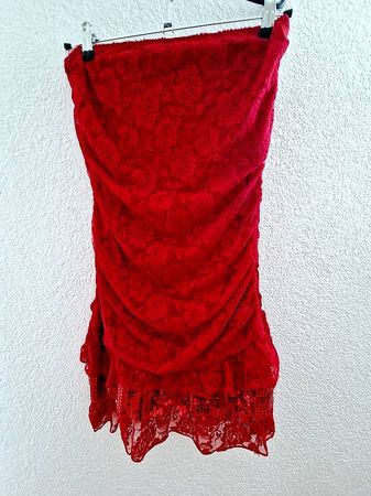 Kleid, dress, Rock, Schulterfrei, Partykleid, Cocktailkleid