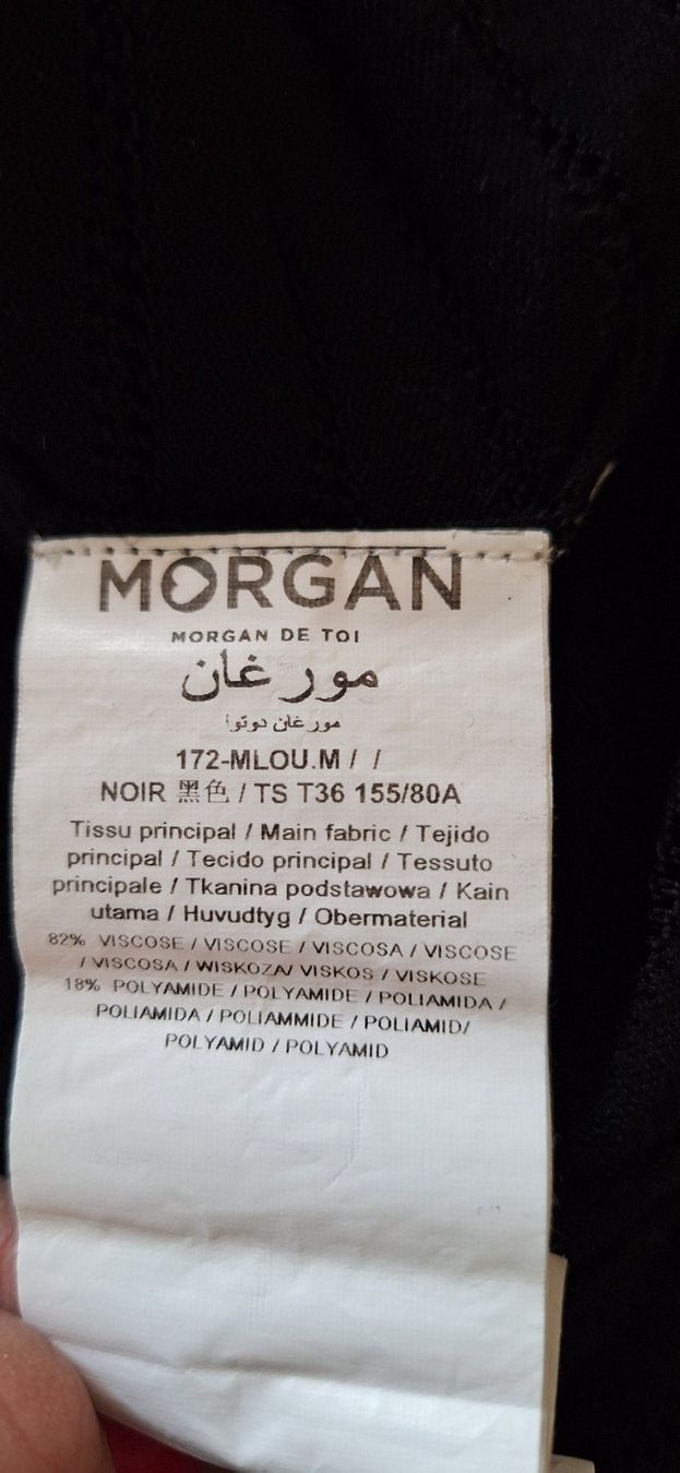 Morgan T-Shirts: Morgan, t-shirt noir – Neu (gemäss Beschreibung) aus Lussery-Villars von pousinete02 3