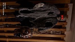Halloween Deko Set: Gruseliger Geischt & Skelett - Top!