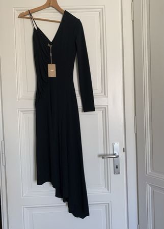 Robe asymétrique  avec fente et body intégré Michael Kors