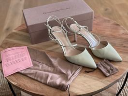 GIANVITO ROSSI Slingpumps 100% Original NP-900 Fr.