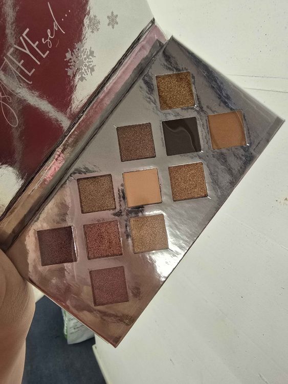 Moguri Lidschatten Palette – 10 Farben, Matt & Schimmernd, Wasserfest, Reisetauglich