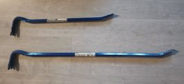 Geissfuss Set, Nagelzieher, Hebelwerkzeug 1x800mm, 1x500mm