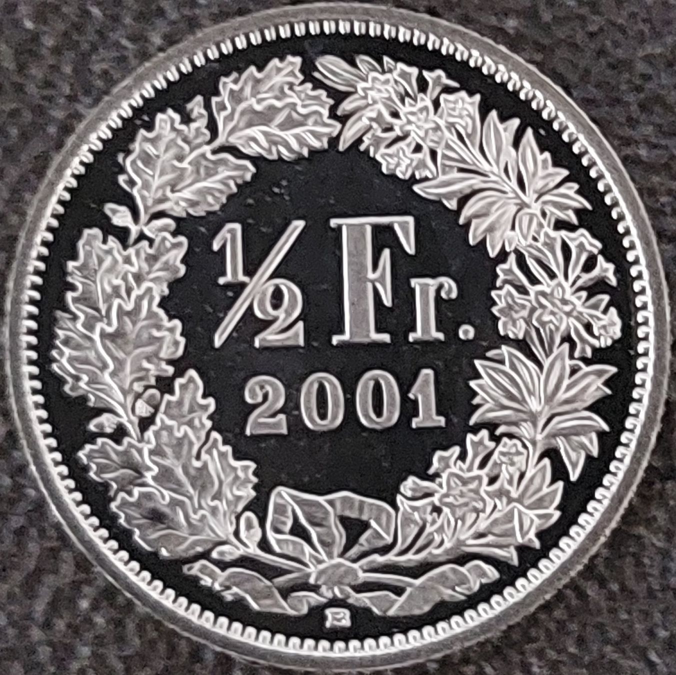 Tutti le monete: 50 Rappen 2001 stgl. / aus Münzsatz – Nuovo (secondo la descrizione) da Arch venduto da coinsandmore