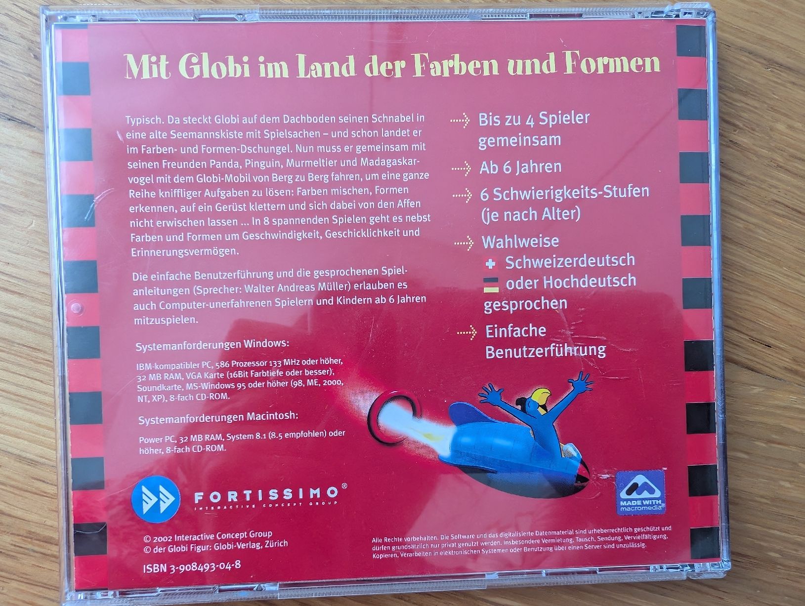 CD & DVD vergini: Lern CD-ROM 4Stück, 2*Globi – Usato da Wädenswil venduto da HummerZH 3