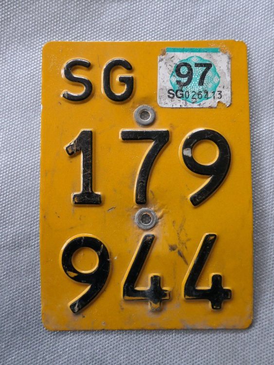 MofaNummernschild Kaufen auf Ricardo