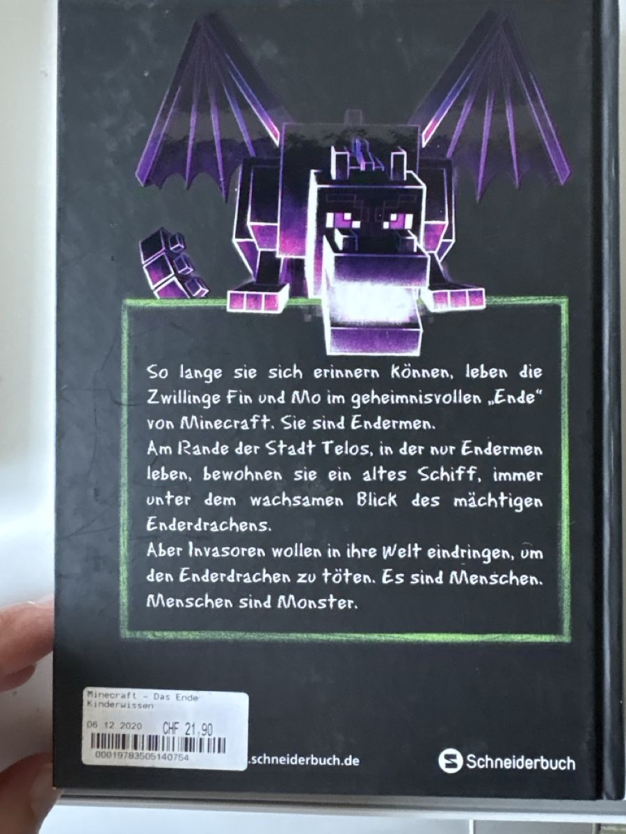 Libri: Minecraft - Das Ende – Nuovo (secondo la descrizione) da Schaffhausen venduto da Reporter 1