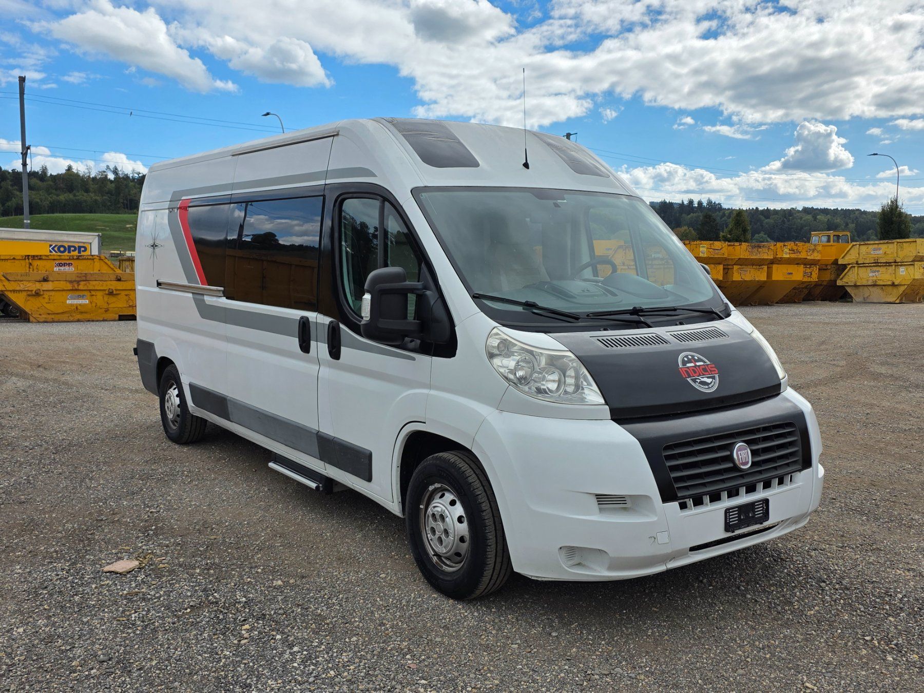 Fiat Veicoli da campeggio: Fiat Ducato 150 2,3 JTD Camper VAN – Usato da Aarberg venduto da power80 2