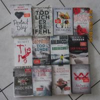 12 Thriller Taschenbuecher Konvolut gebraucht