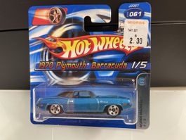 Hot Wheels 1970 Plymouth Barracuda - Sammlerstück! 1/5