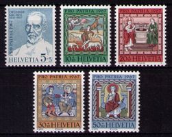 1967_B133-137_Theodor Kocher / Deckengemälde Zillis lll_! **