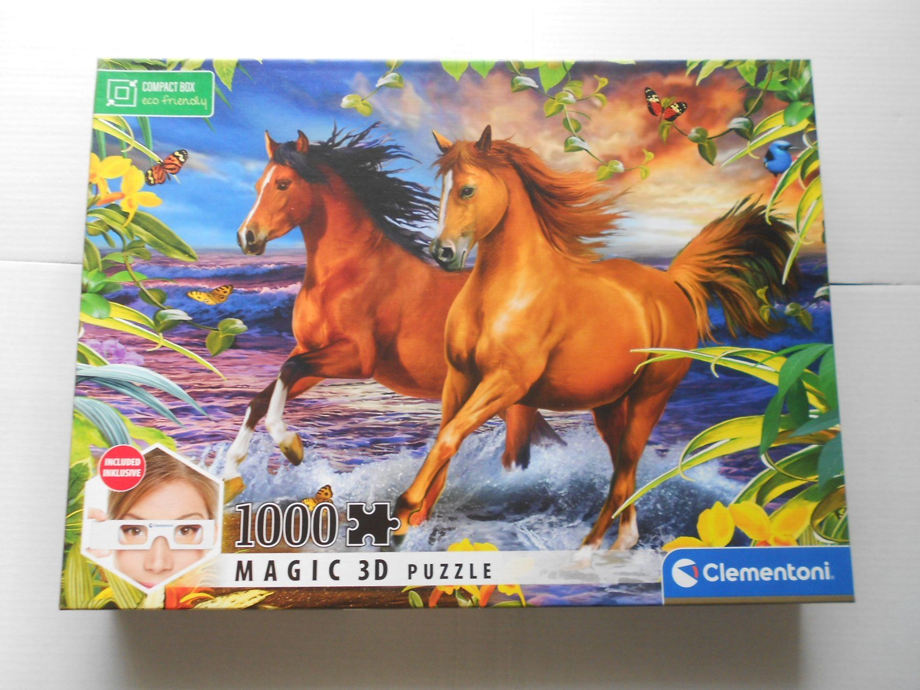 Clementoni Puzzles: Puzzle 1000 Teile - Pferde – Neu und originalverpackt aus Wettingen von Andromeda26
