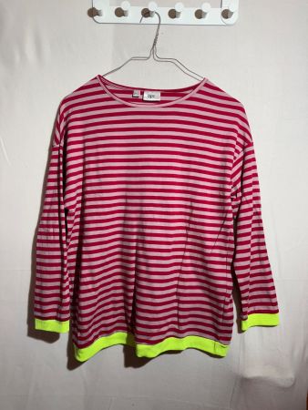 Gestreifter Pullover von Bonprix Gr. 40/42 100%Baumwolle