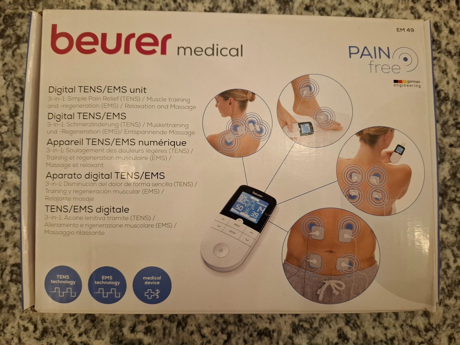 Beurer Appareils médicaux: Beurer Digital TENS/EMS Unit – D'occasion à Winterthur par rahelmedeaL