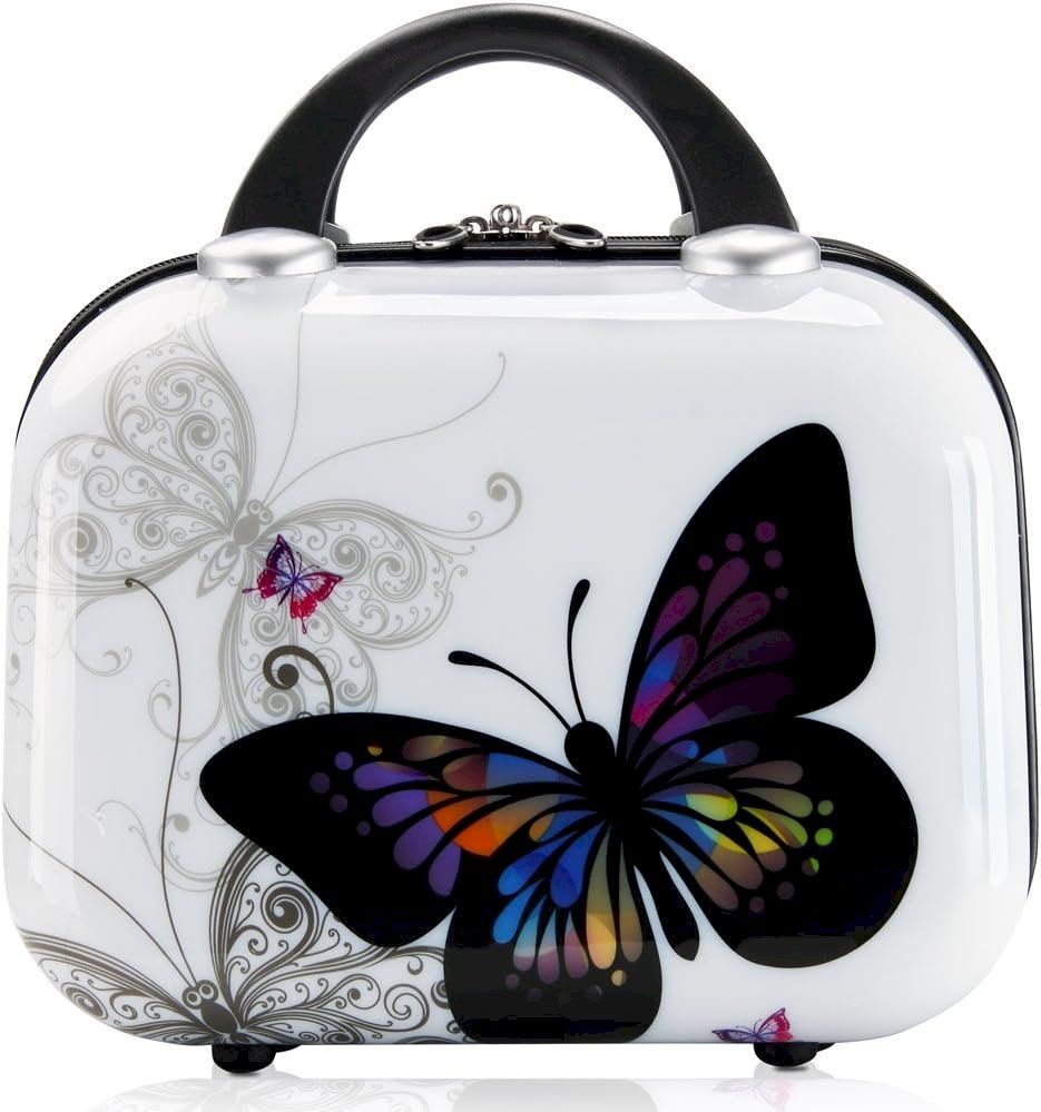 Valigie: 4tlg. Hartschalenkoffer Butterfly – Nuovo e nell'imballaggio originale da Bottighofen venduto da zaap 4