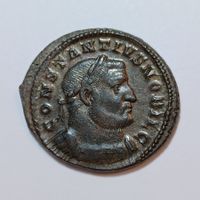 Follis (grosse römische Bronzemünze) Constantius I. 293-305