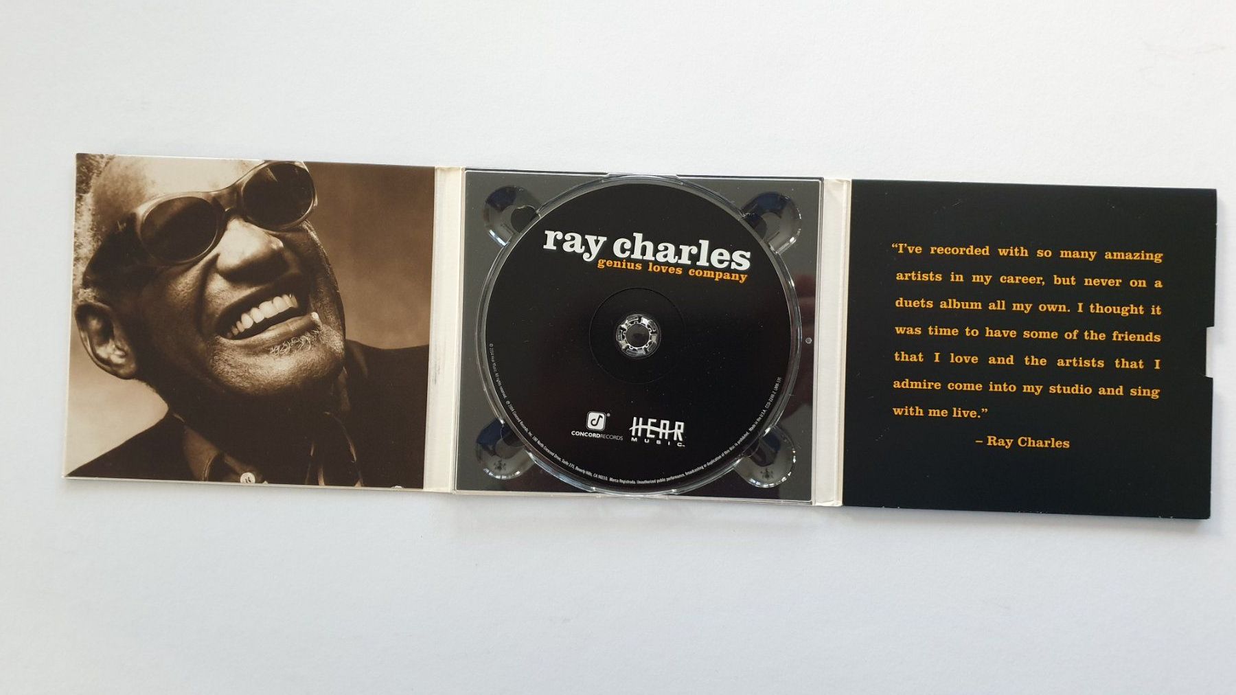 CD: Ray Charles. Genius loves company. – Usato da Goldach venduto da armando_r 1