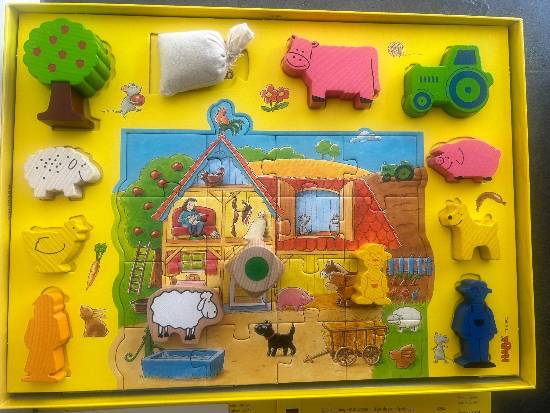 Haba Giochi: Spiel & Puzzle Bauernhof HABA – Usato da Pratteln venduto da Miki_ 1