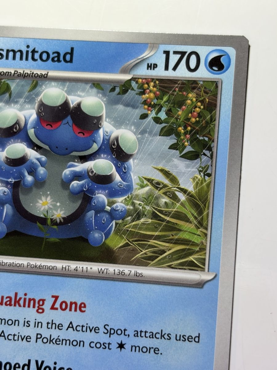Pokémon Carte collezionabili: Pokemon Karte Miscut Seismitoad Obsidian Flames 052/197 EN – Usato da Galgenen venduto da Miachelle 2