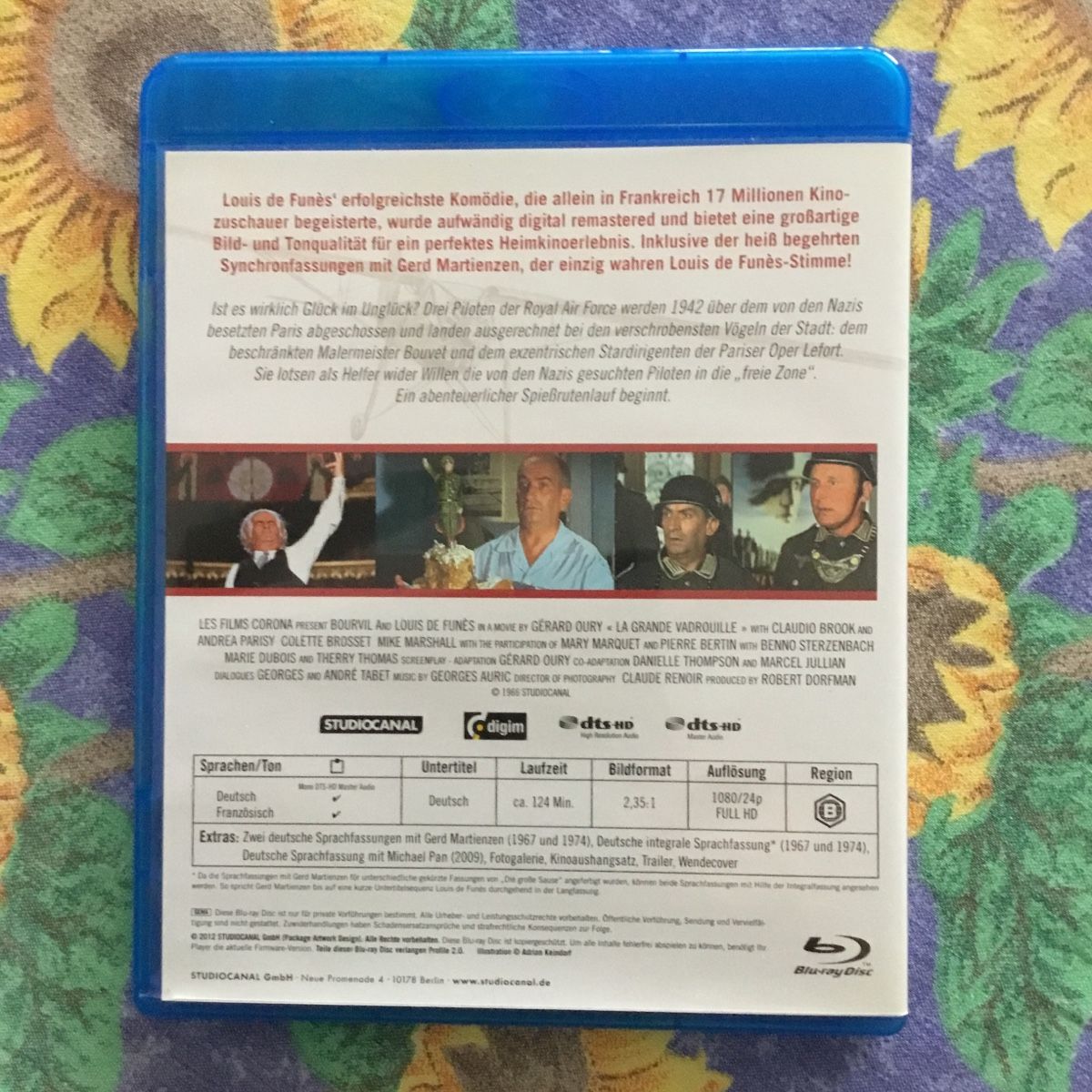 Tous les DVDs: Die Grosse Sause Blu Ray – Neuf (Voir description) à Blauen par berlingo65 1