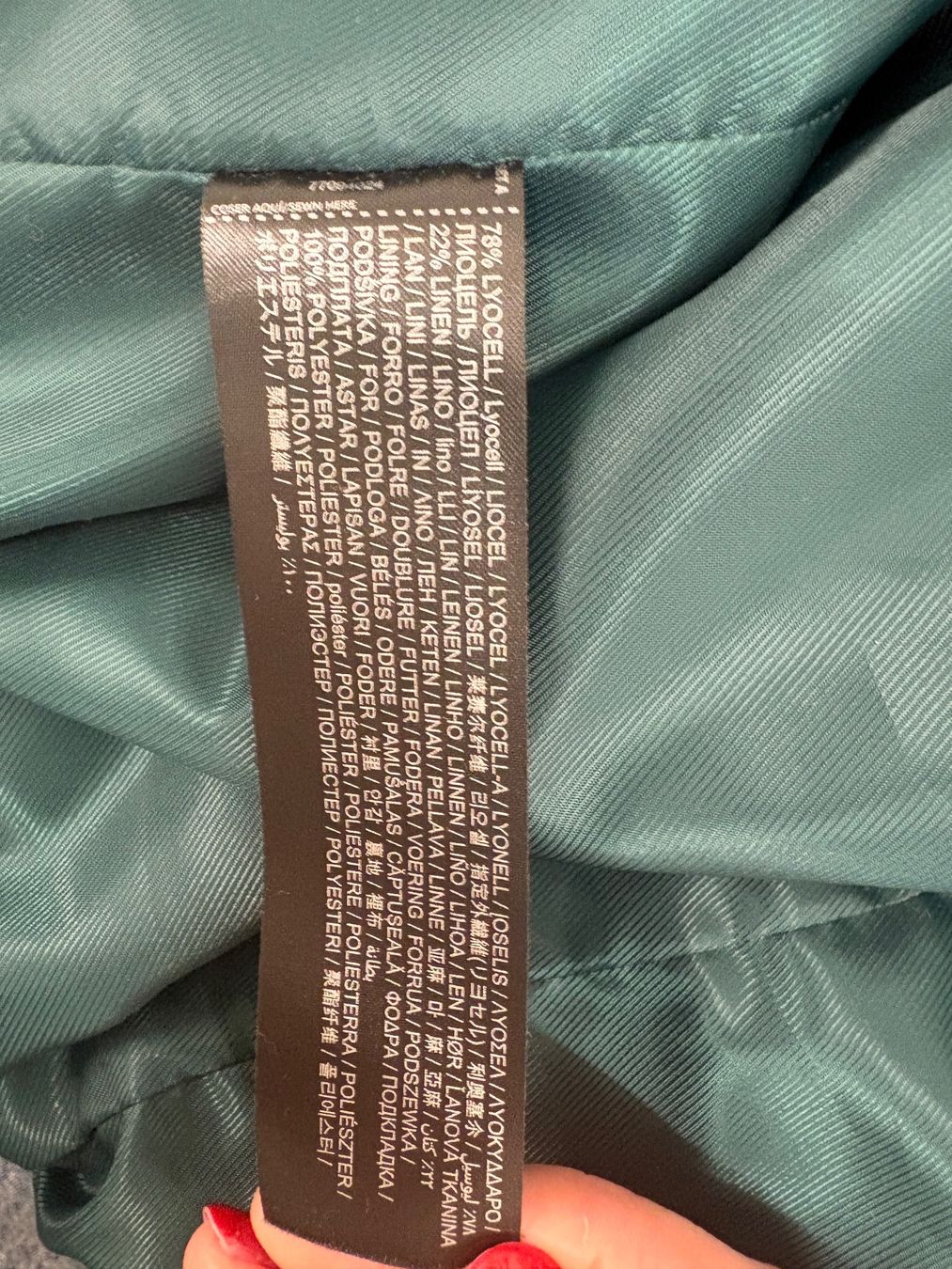 Mango Giacche: Damenblouson Mango, Gr. L, dunkelgrün – Usato da Egg b. Zürich venduto da adimoxon 4