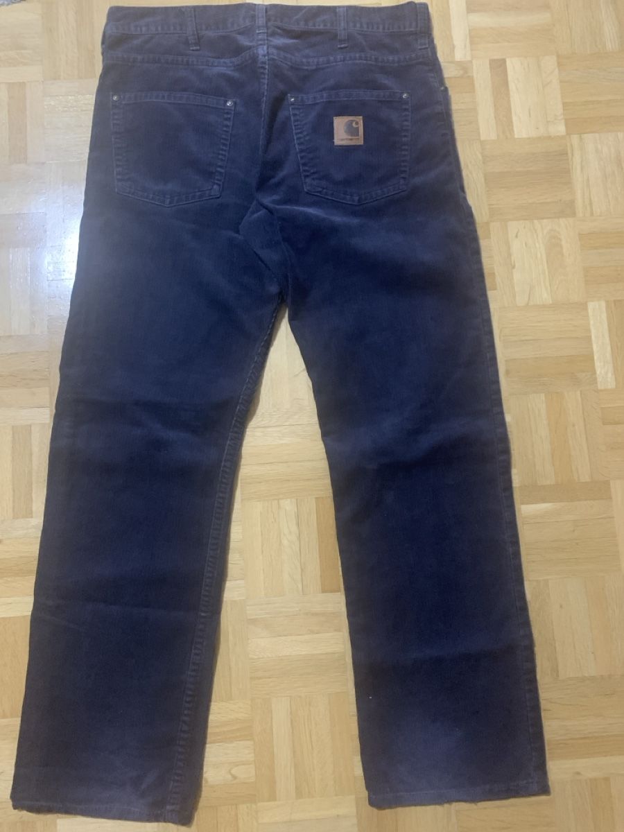 Carhartt Pantaloni: Carharrt Cordhose, W33 L32, blau – Usato da Thalwil venduto da eng_yys6