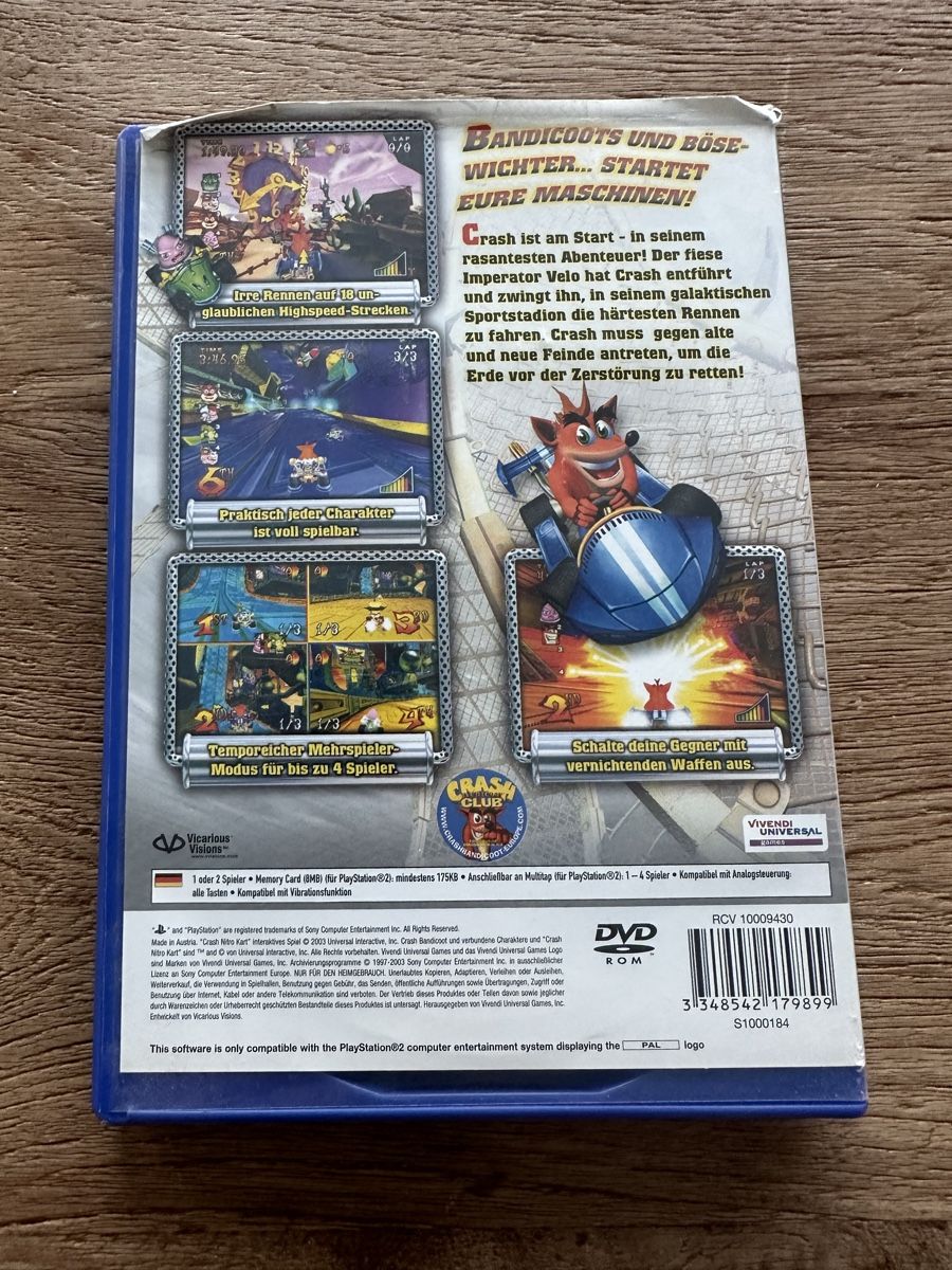 Spiele: Crash Nitro Kart PS2 Spiel – Gebraucht aus Dänikon ZH von AnniBee 2