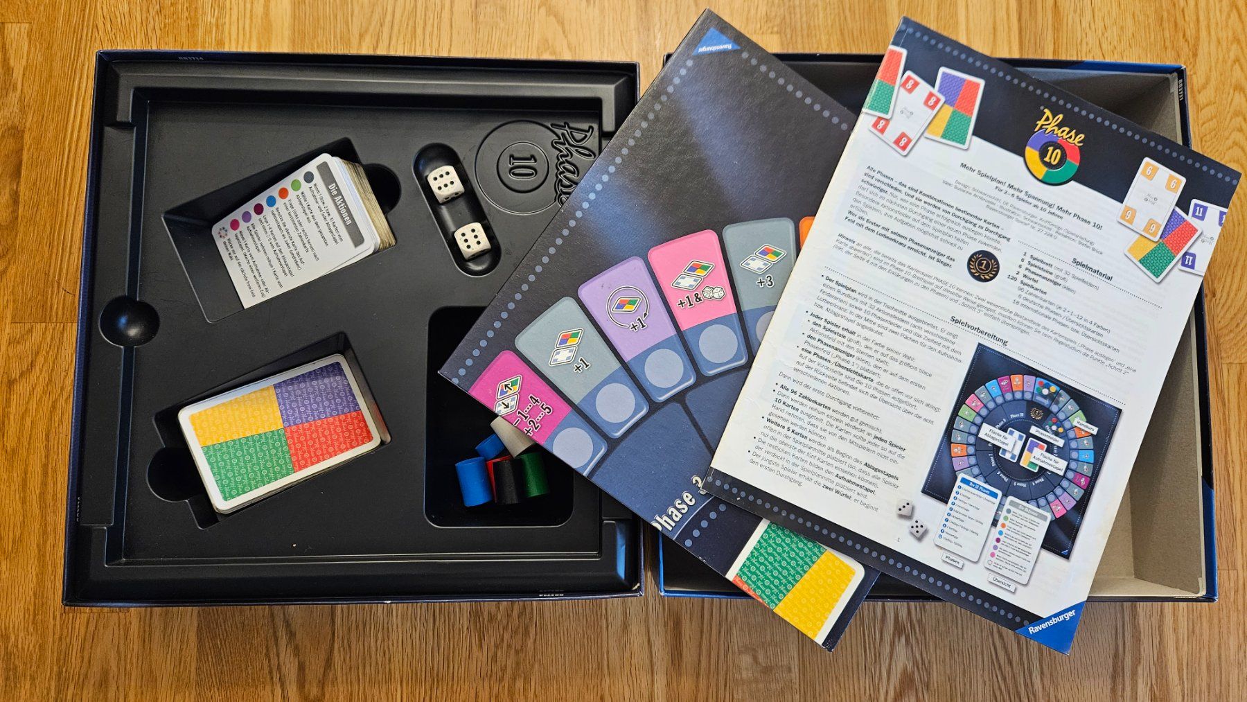 Ravensburger Giochi: Phase 10 - Das Brettspiel – Usato da Nidau venduto da WolfBe 1