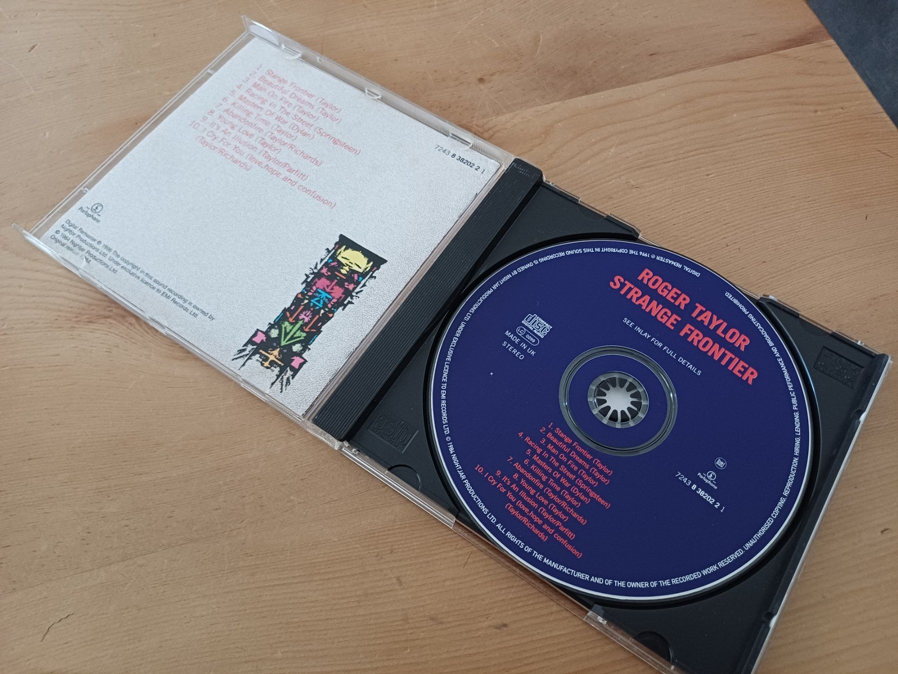CDs: Roger Taylor: Strange Frontier (Queen-Drummer) – D'occasion à Jona par Rreto71 2