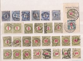 CH Briefmarken Lot "Portomarken"